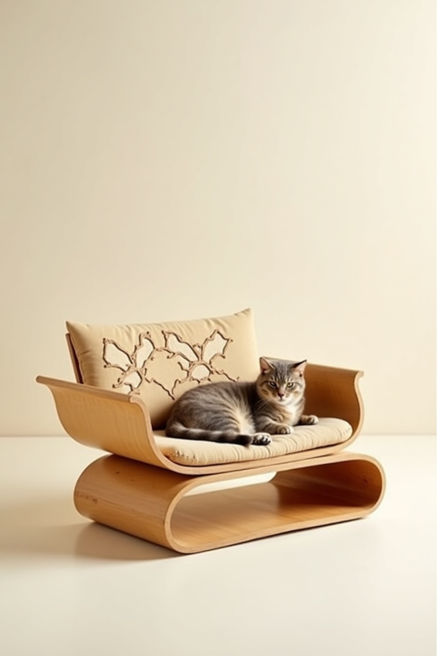 Elevated Bamboo Cat Lounger