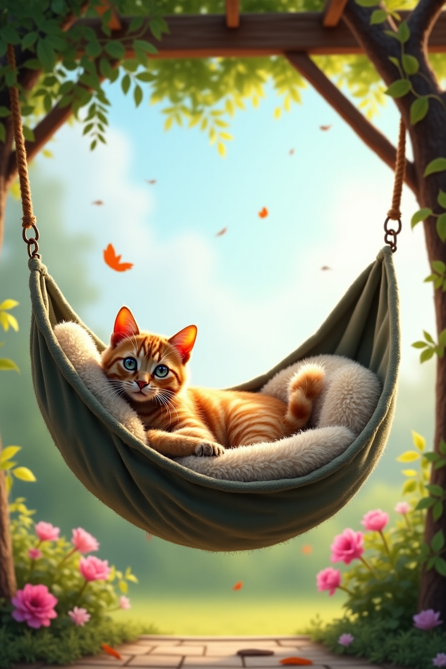 Outdoor Waterproof Cat Hammock